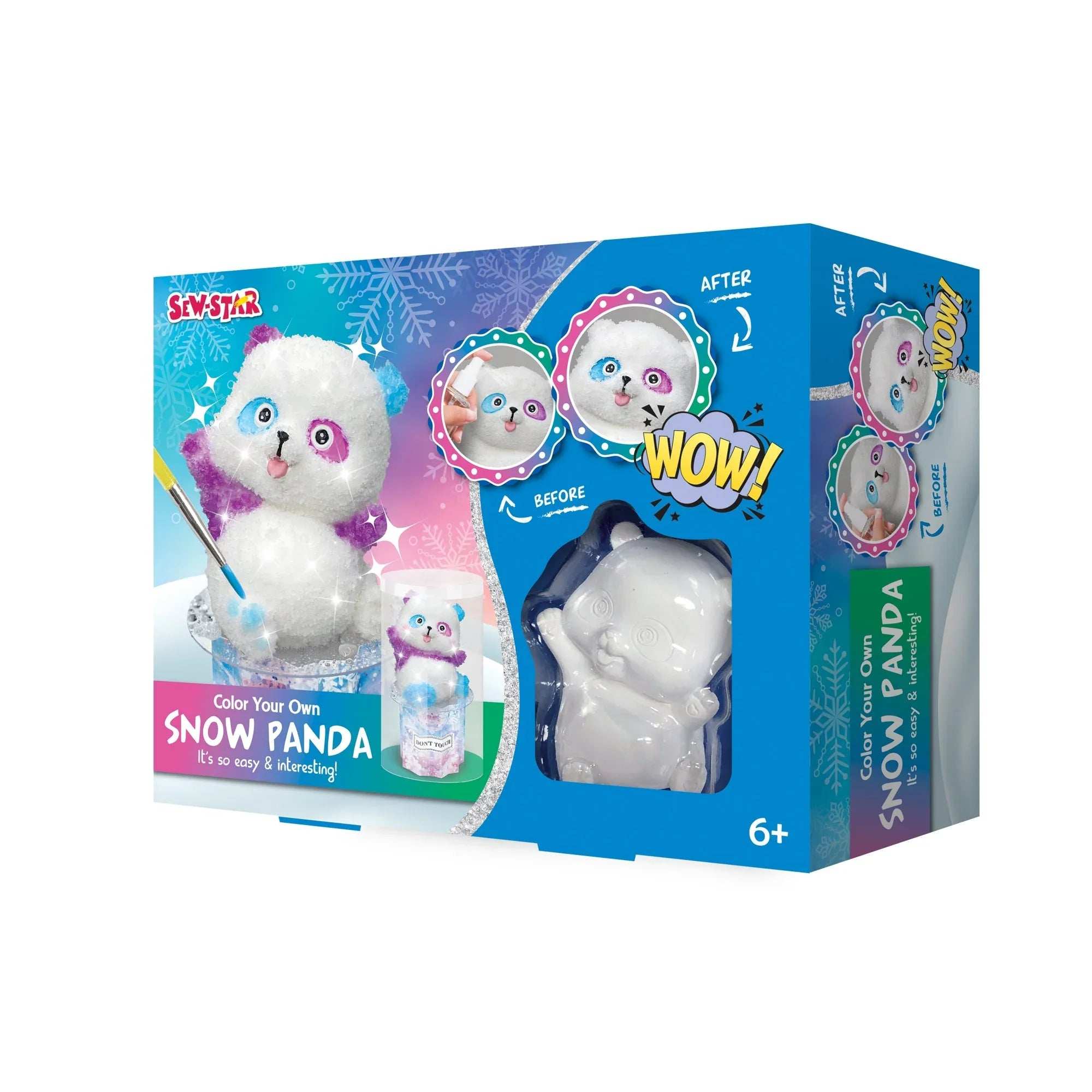 Sew Star Color Your Own Snow Panda for kids in Kuwait